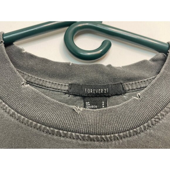 NASA Forever 21 shirt mens small solar system short sleeve distressed gray - Picture 4 of 12